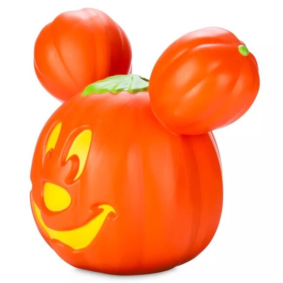 Mickey Mouse Light-Up Jack-o'-Lantern – Medium - Picture 3 of 6